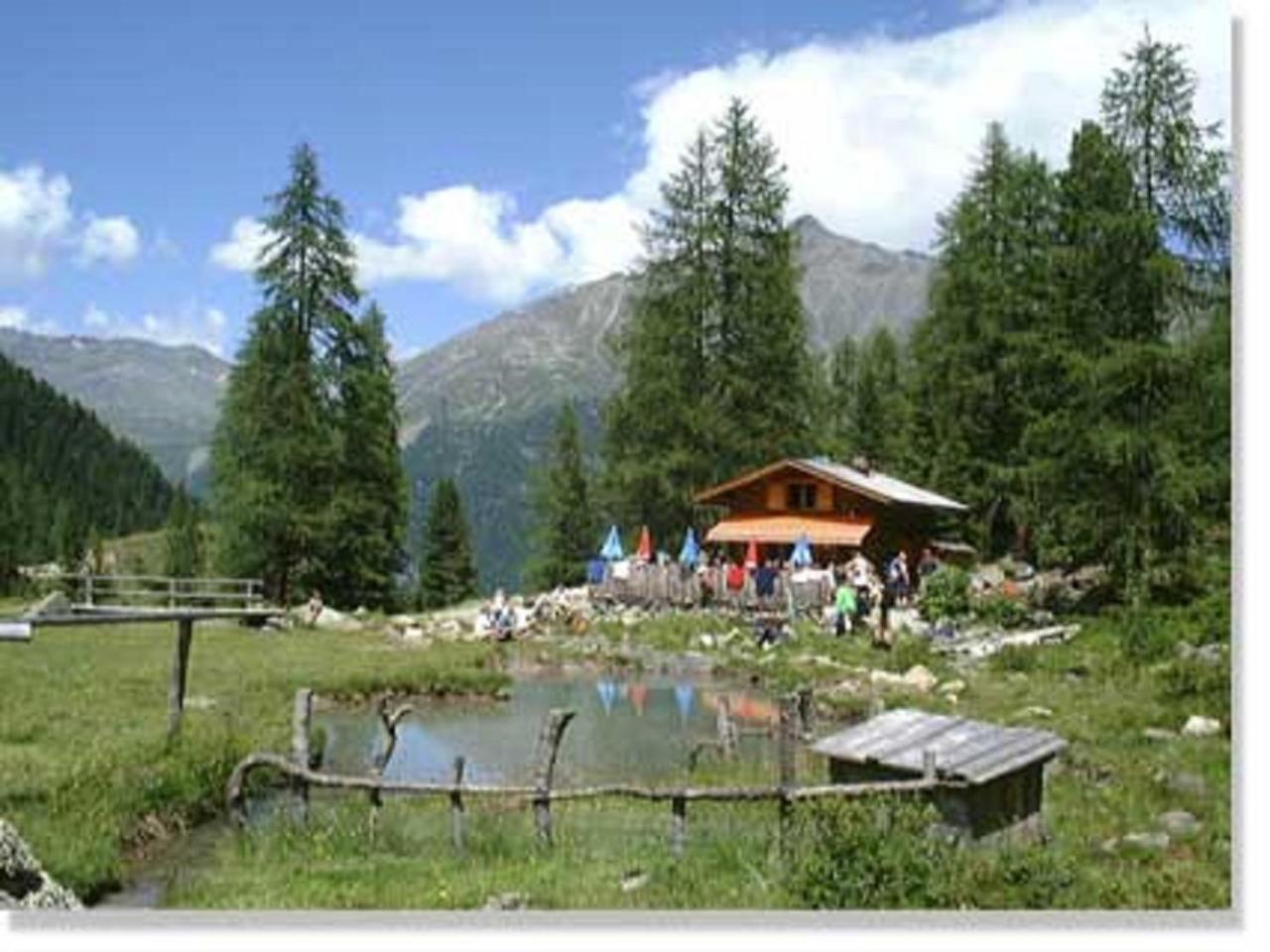 Gasthof Zur Einkehr Sankt Leonhard im Pitztal Eksteriør bilde